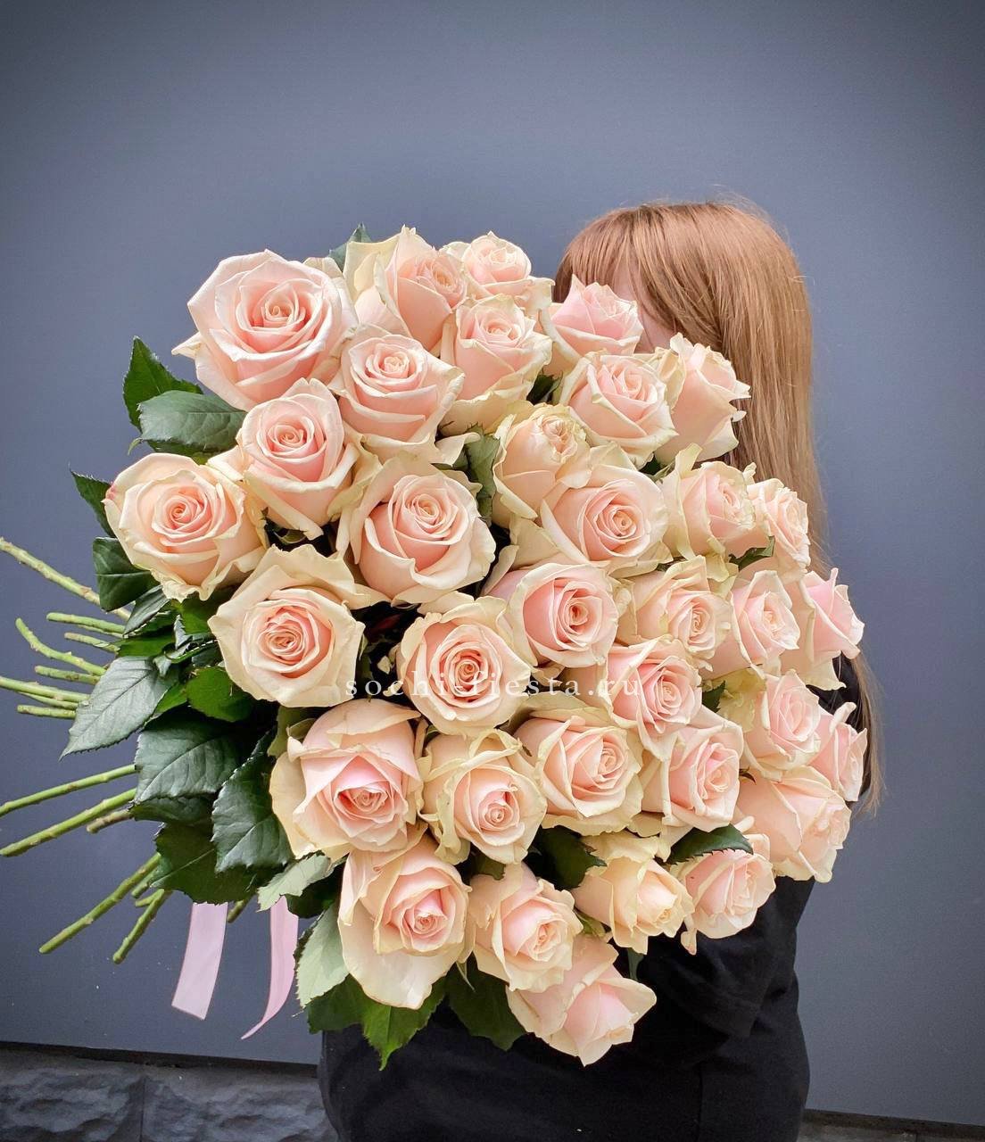 Кремовые розы