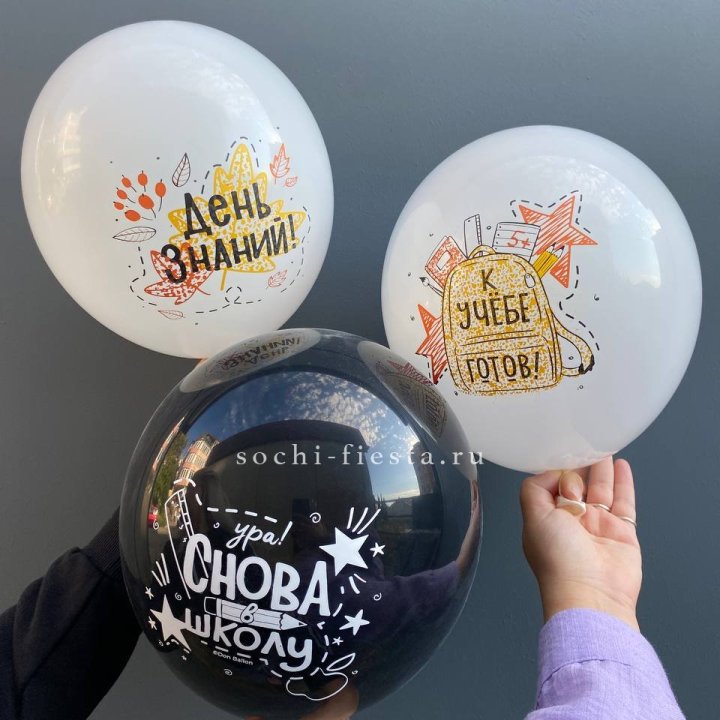 Воздушный шар к 1 сентября в Чите