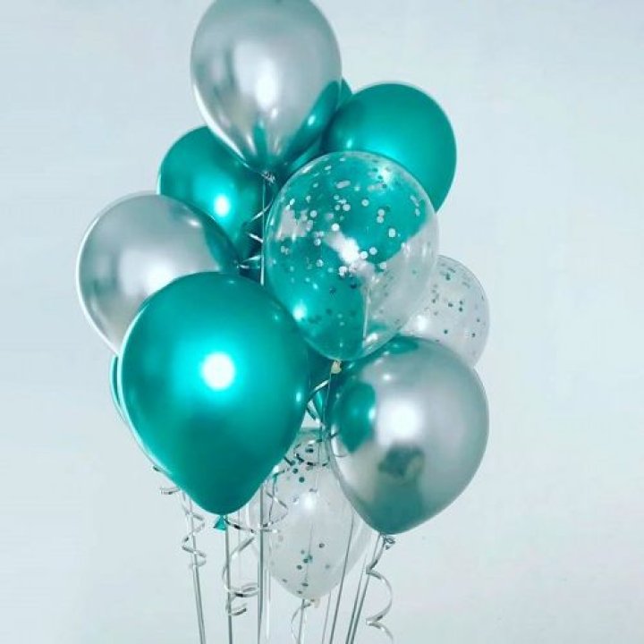 Фонтан шаров "Изумрудный" в Чите