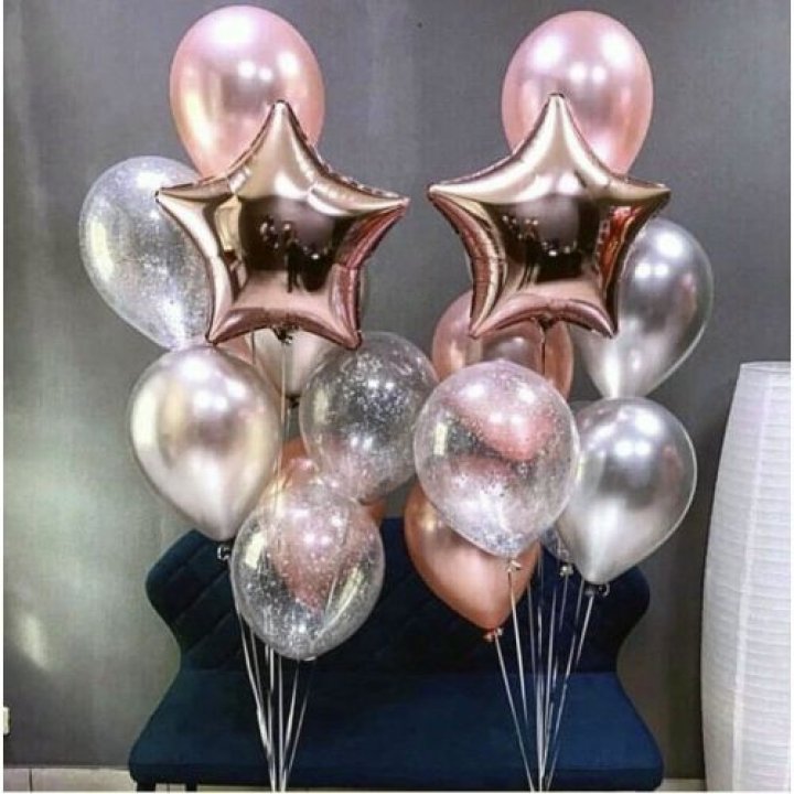 Фонтаны шаров "Дубль старт" в Чите