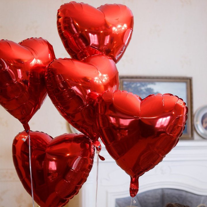 Фольгированный шар "Сердце" в Чите