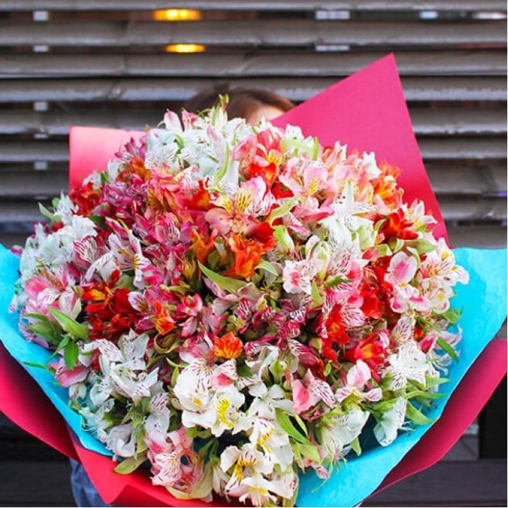 101 альстромерия в Чите