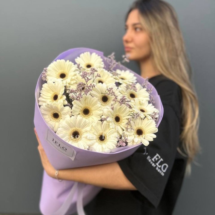 Букет голландских гербер "Лавандер" в Чите