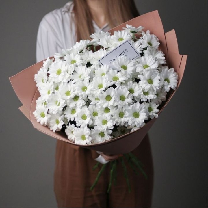 Хризантемы в крафте в Чите