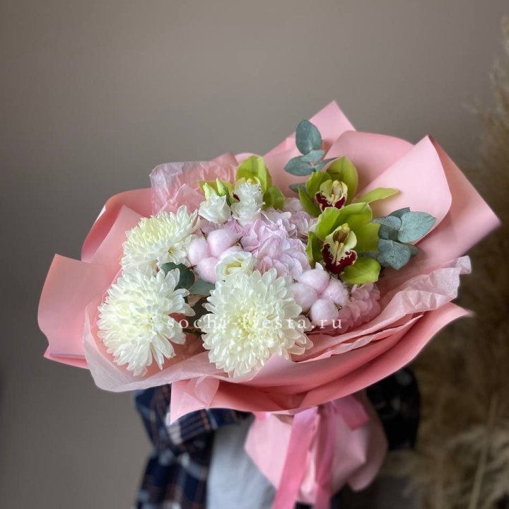  Букет с орхидеями "Вита" в Чите