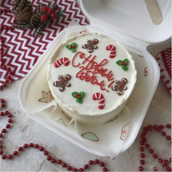 Бенто-торт "С Новым Годом!" в Чите