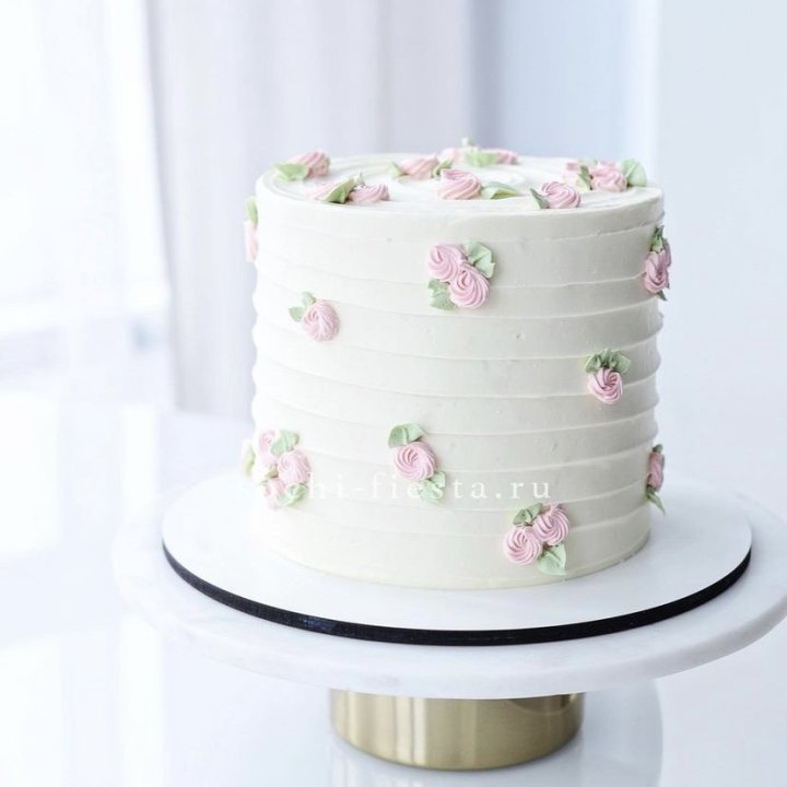 Торт "Розы в снегу" в Чите