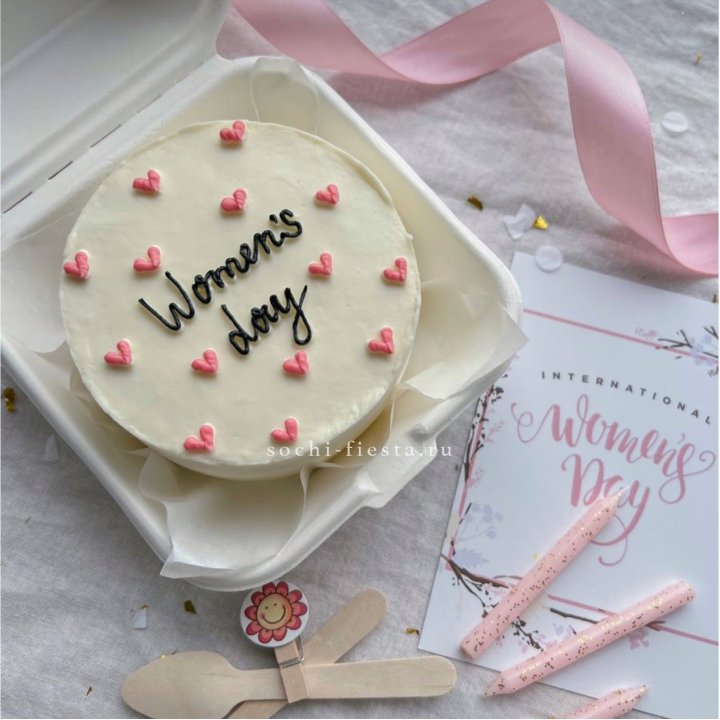 Бенто-торт "Дорогим женщинам"  в Чите