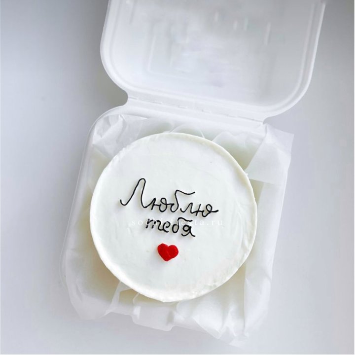 Бенто-торт "Люблю Тебя"  в Чите