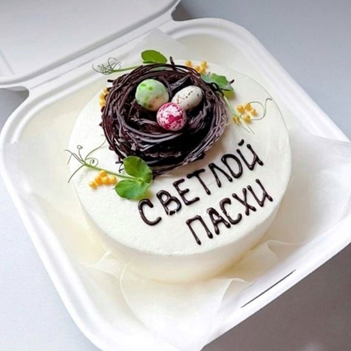 Бенто-торт "Светлой Пасхи" 1 в Чите