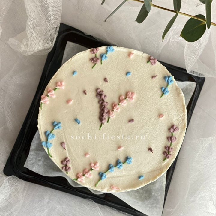 Бенто-торт "Лаванда" в Чите