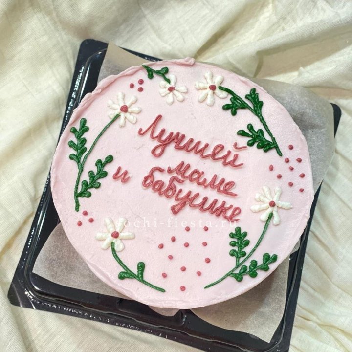 Бенто-торт "Лучшей маме и бабушке"  в Чите