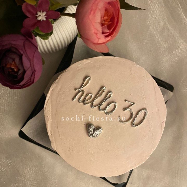 Бенто-торт "Привет" в Чите