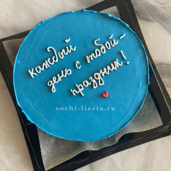 Бенто-торт "Каждый день с тобой праздник"  в Чите