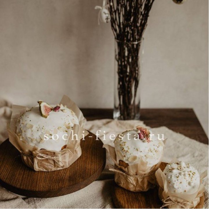 Кулич мини с изюмом в Чите