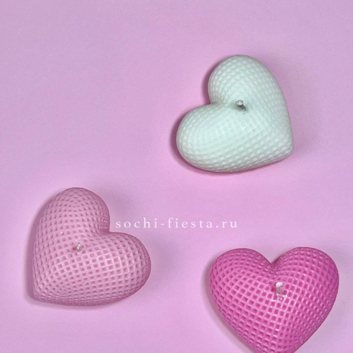 Набор свеч сердец в Чите