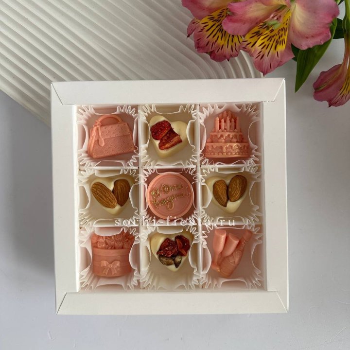 Конфеты из шоколада День Рождение в Чите