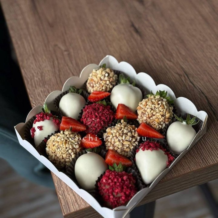 Клубника в шоколаде 12 ягод №2 в Чите