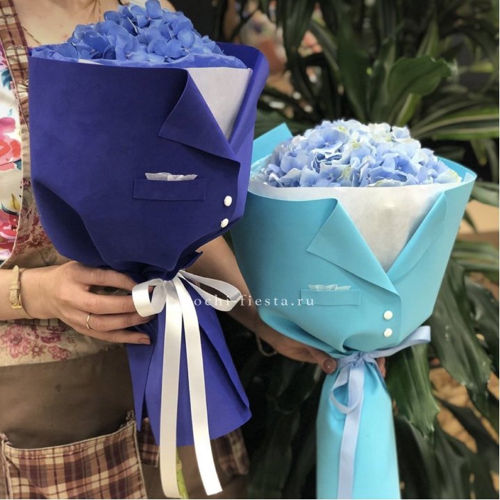Букет с гортензией с пиджаком в Чите