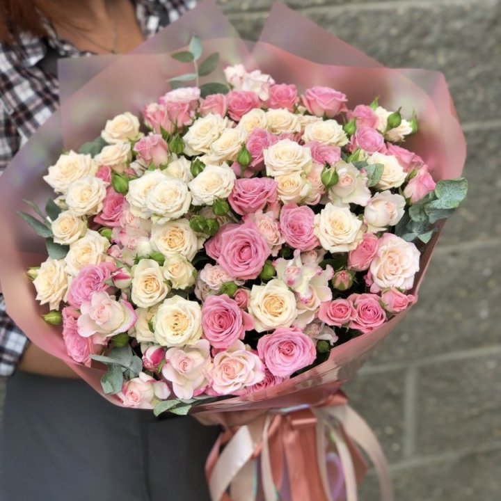 21 кустовая роза в Чите