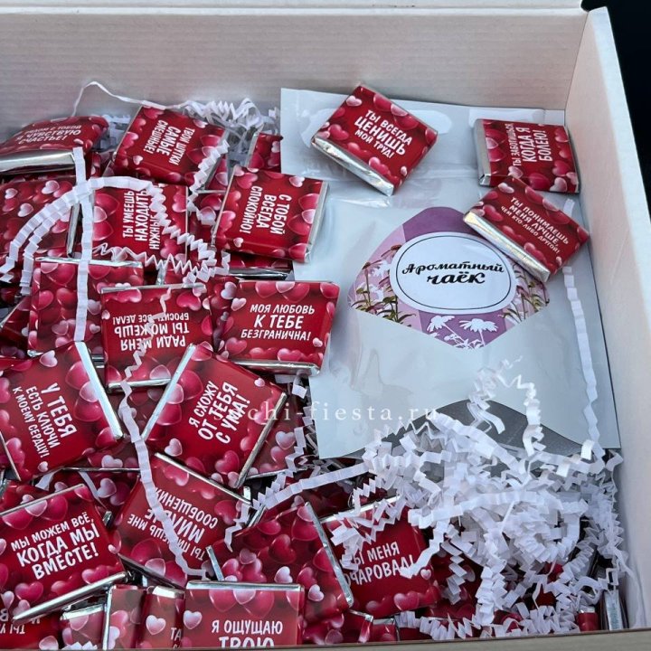 Набор Шоколад и Чай "101 причина любви" в Чите