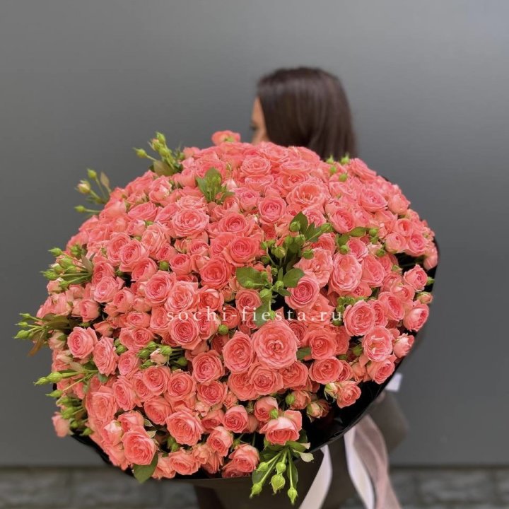 101 кустовая роза Барбадос в Чите