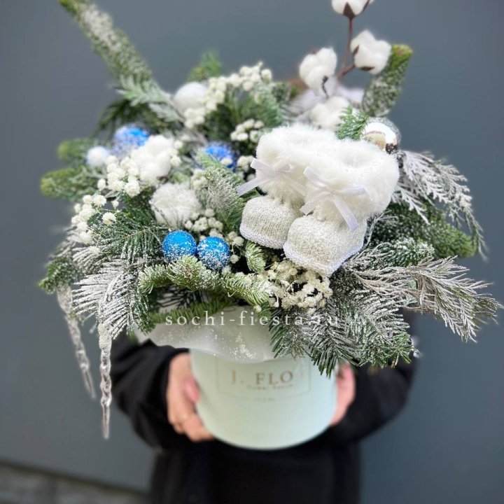 Новогодний бокс "Ботс блю" в Чите