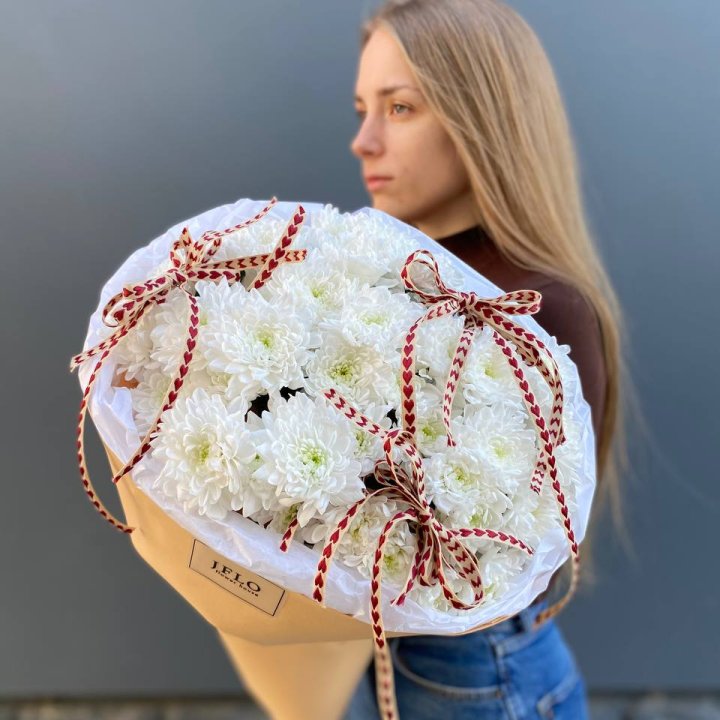 Букет "Хризантемы с любовью" в Чите