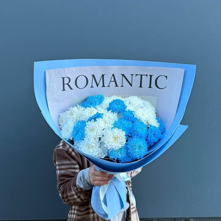 Дуо хризантем в Чите