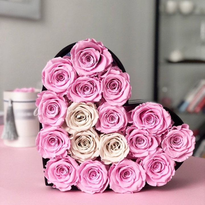 Сердце из роз в Чите