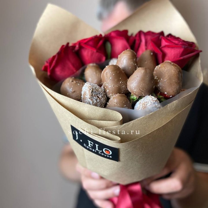 "Тандем с шоколадной клубникой" в Чите