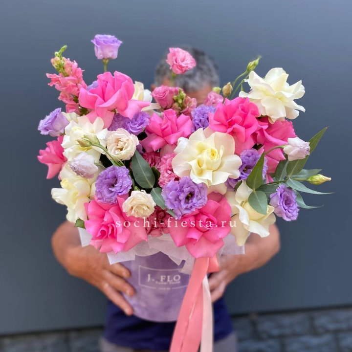 Цветочный бокс "Сиона" в Чите