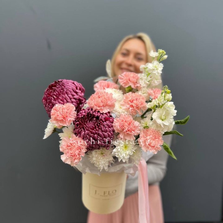 Цветочный бокс №4 в Чите