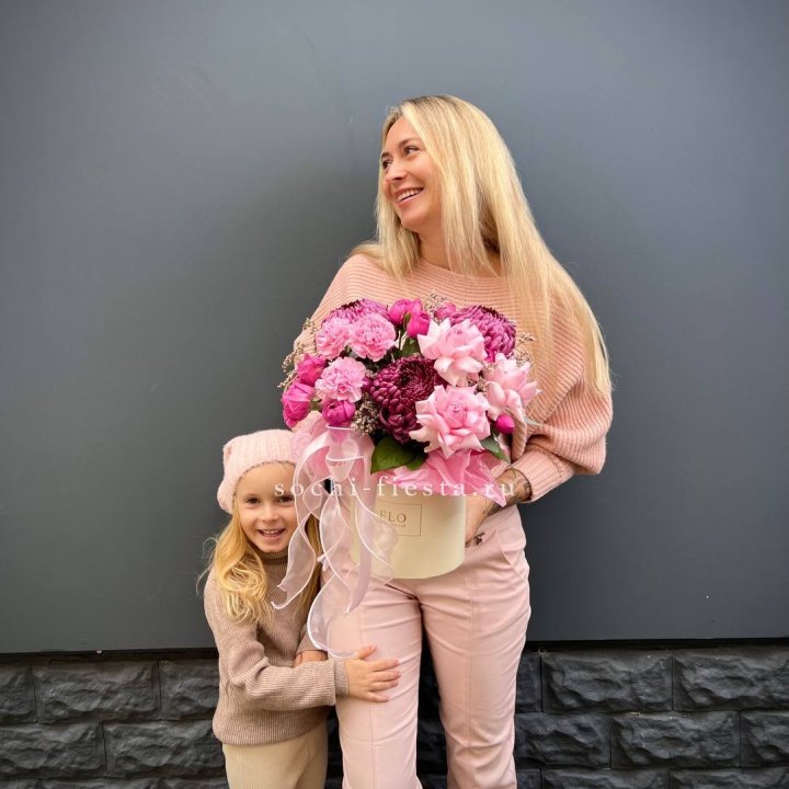 Цветочный бокс "Альба" в Чите