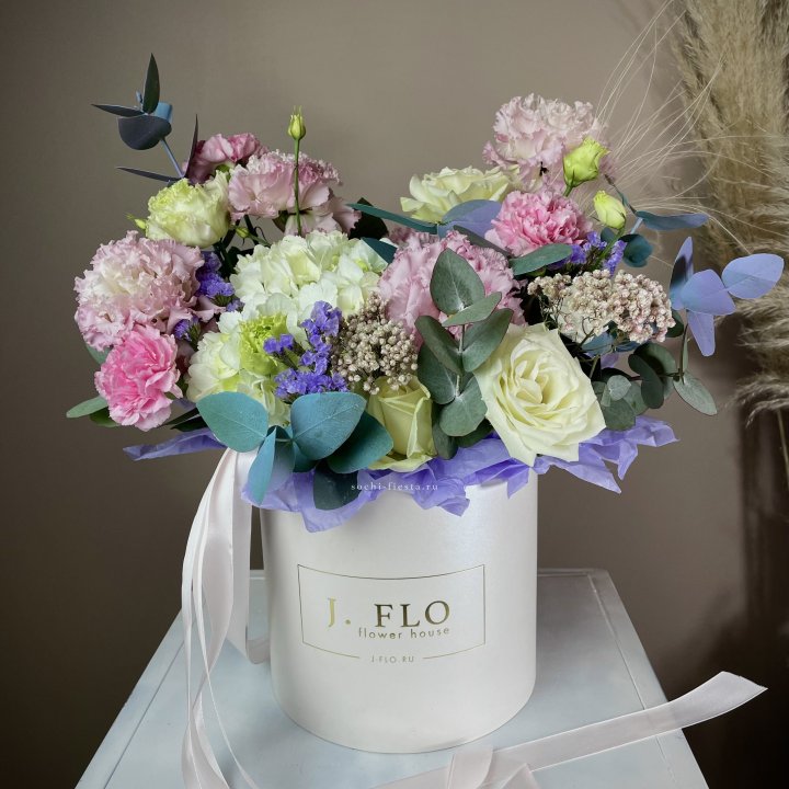 Цветочная коробка "Ода" в Чите