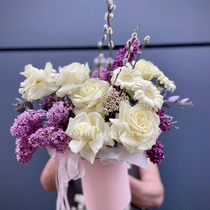 Цветочный бокс "Светлое Воскресенье" в Чите