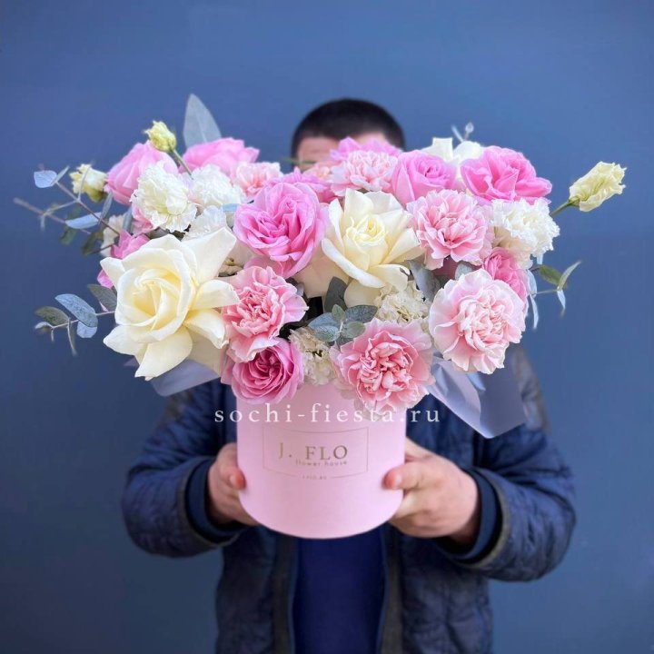 Цветочный бокс "Памела" в Чите