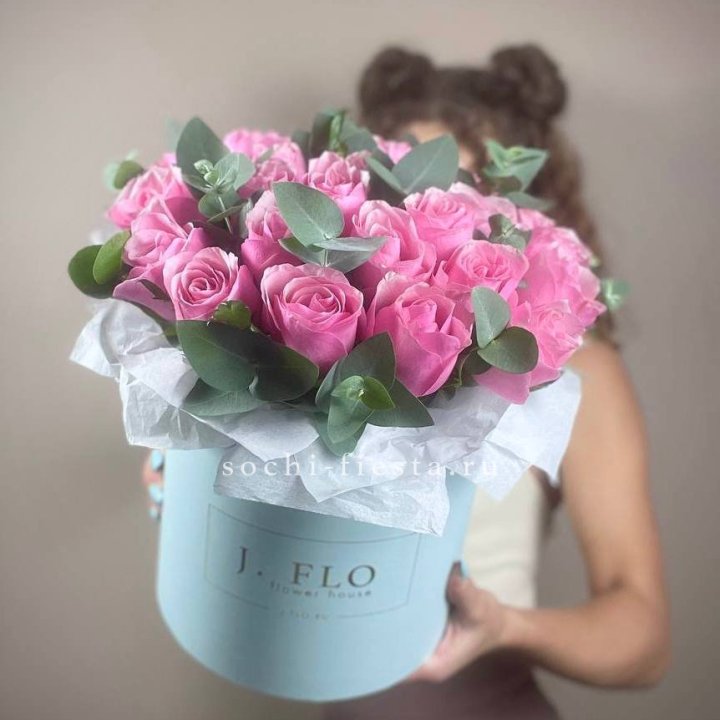 Бокс 27 роз в Чите