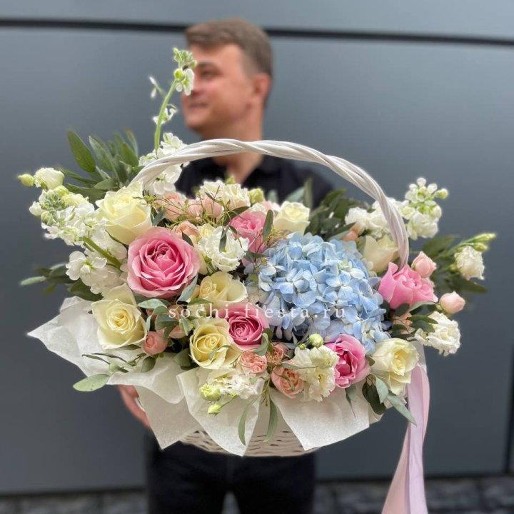 Авторская корзина "Аполинария" в Чите