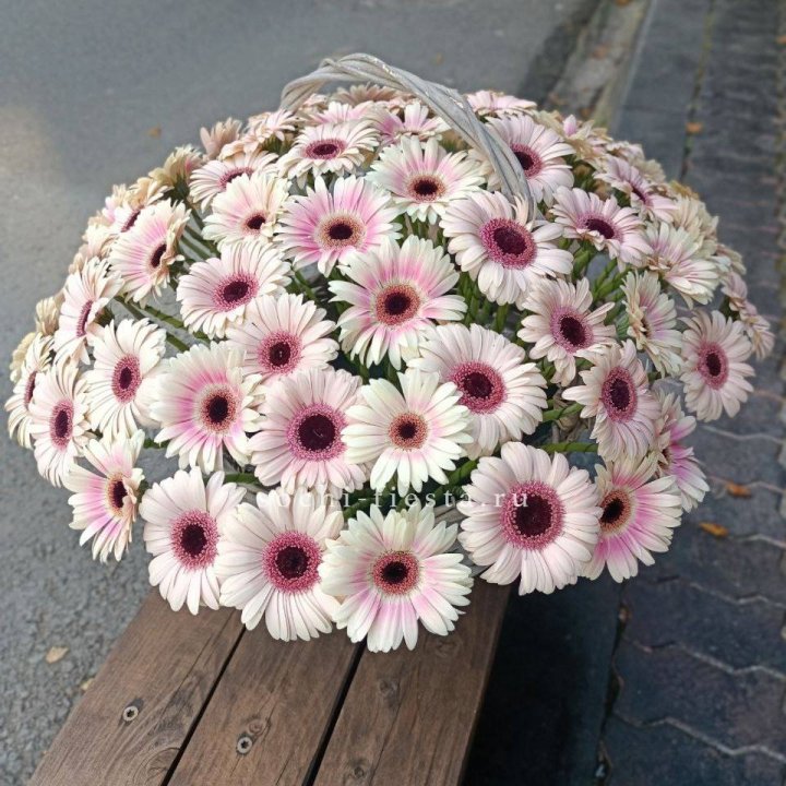 Корзина с герберами  в Чите