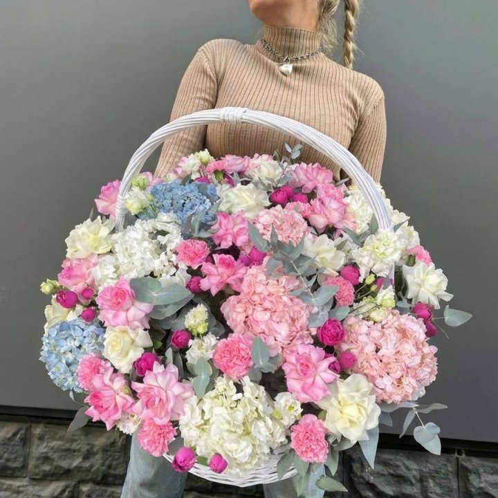 Цветочная корзина №3 в Чите