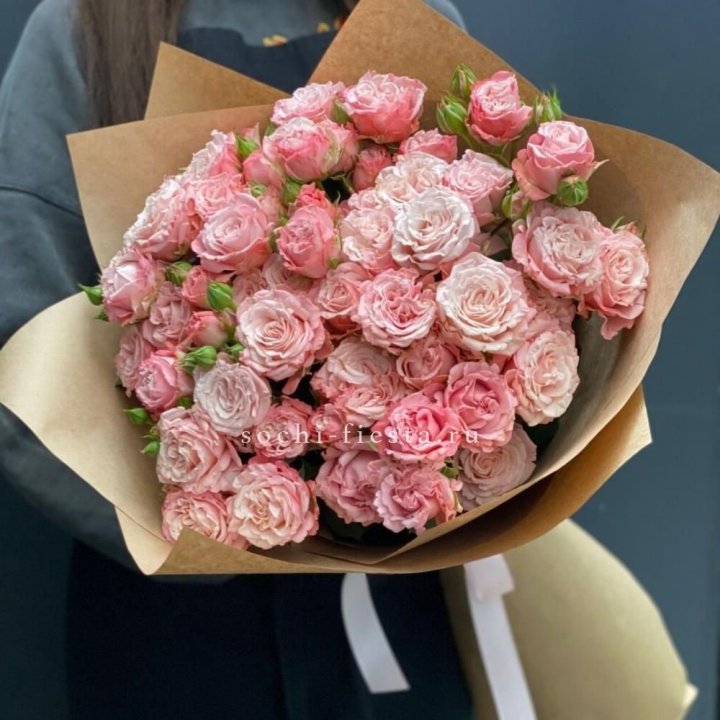 Пионовидные розы Bombastic №2 в Чите