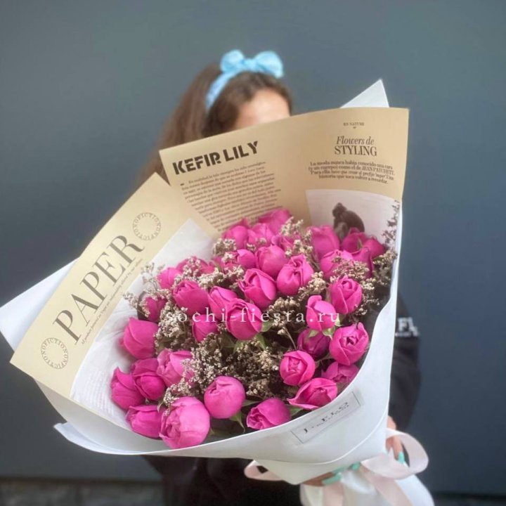 Пионовидные розы баблс №3 в Чите