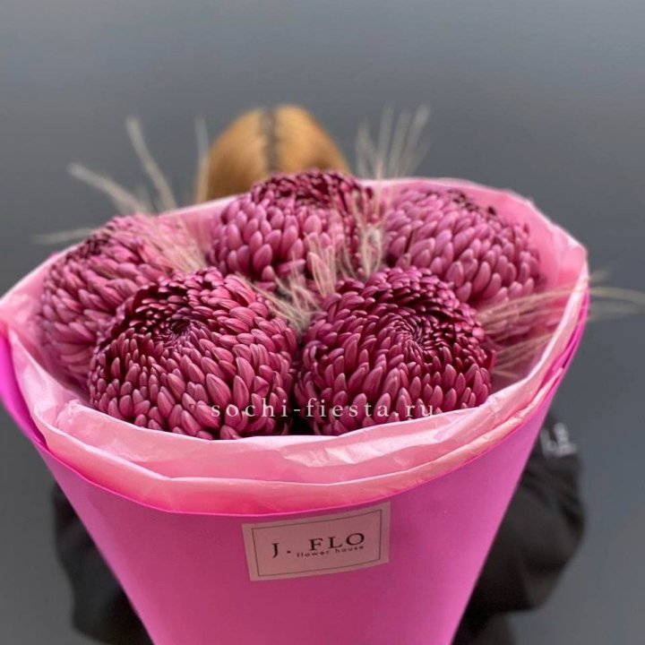 Хризантемы  Бигуди с стифой в Чите