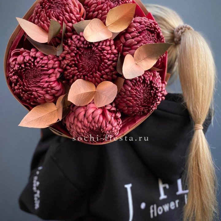 Хризантемы "Голд шоколад" в Чите