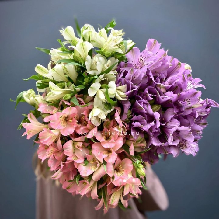 Охапка Альстромерии в Чите