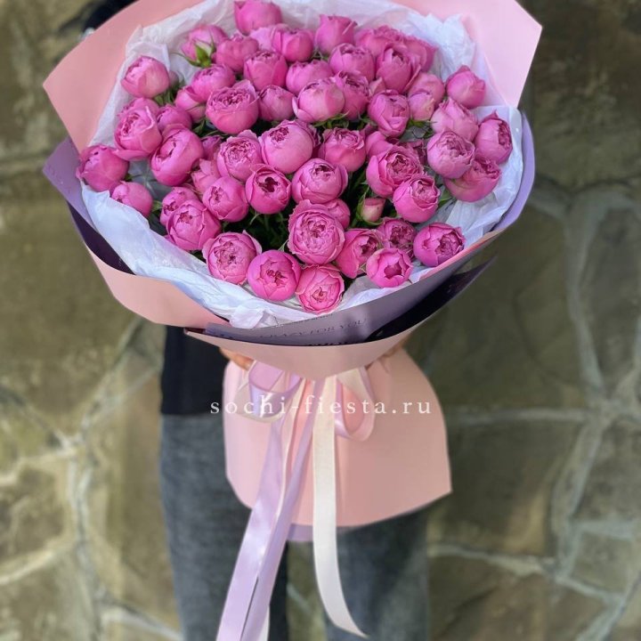 Букет "Пионки" в Чите