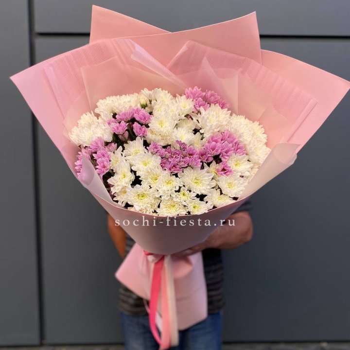  Букет хризантем- гигант  в Чите