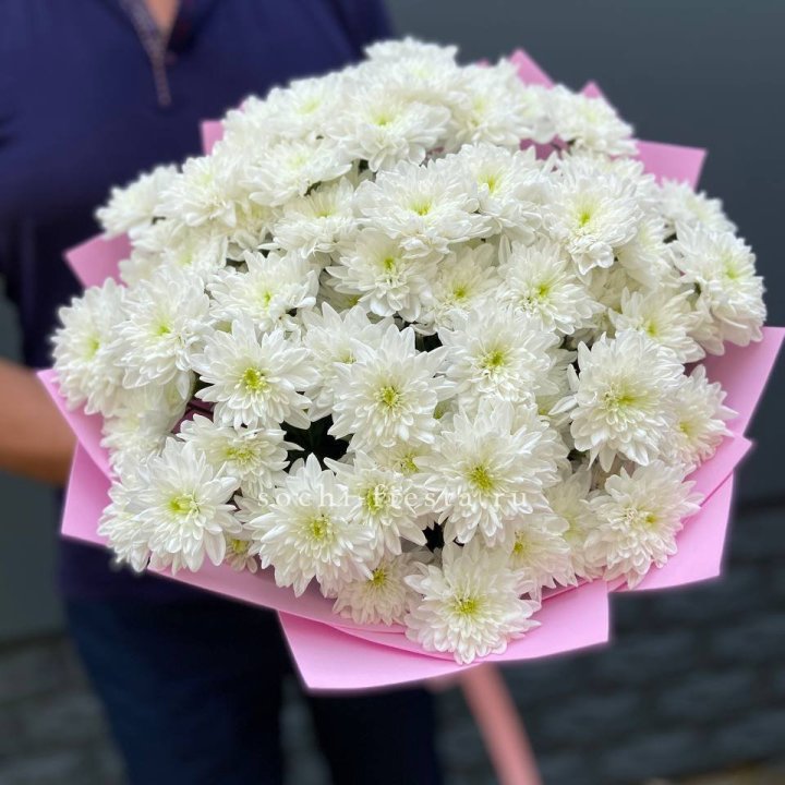  Букет 15 хризантем  в Чите