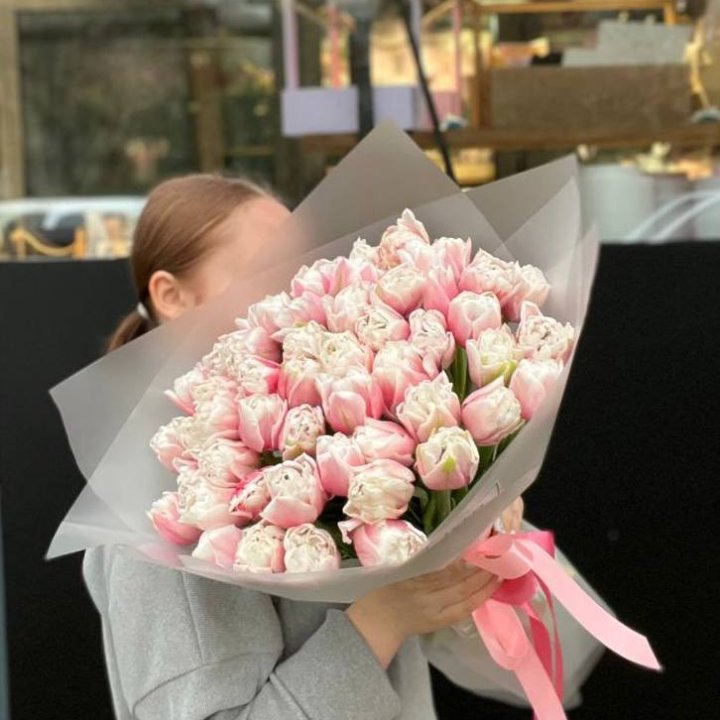 51 нежный тюльпан в Чите